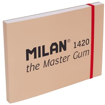 MILAN® Bloc papel de acuarela A6, 30 hojas de grano fino de 300 g/m², colección MILAN 1420 the Master Gum