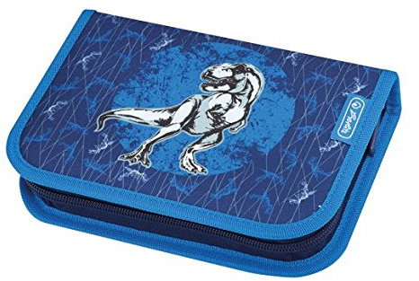 Herlitz Federtasche / Federmappe / Schüleretui / 19teilig / Dino