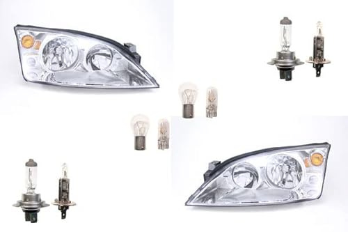 Johns, Scheinwerfer Halogen Front passend für Ford Mondeo 01 00-07 Leuchtmittel Set L R