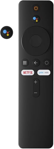 Riry Reemplazo Mando Xiaomi para Mi TV Stick/Mi Box S 4K, Bluetooth con Control por Voz y Asistente de Google,Mando a Distancia xiaomi (XMRM-00A)