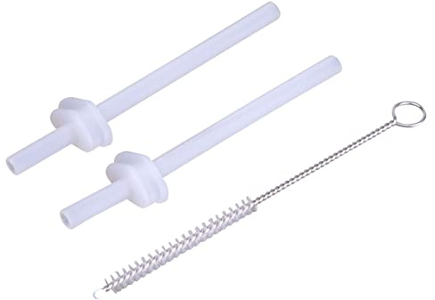 TUM TUM Pailles en silicone et brosses set pour TUM TUM Tasse Apprentissage Bébé 3-en-1