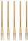 Fourchette, 5pcs 5.1in Fourchettes à Fruits En Acier Inoxydable, Fourchettes à Escargots 2 Broches Dégustation Apéritif Fourchettes Salade De Cocktail Fourchettes à Fruits Pour Fête Voyage Mariage