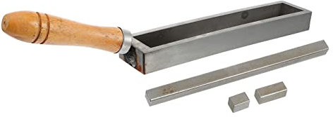 COHEALI Goldschmelzform Mit Stahlblöcken Metallraffinierform Zum Gießen Von Gold Silber Kupfer Geeignet Für DIY Schmuckherstellung Und Metallverarbeitung