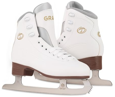 Kunstlauf Schlittschuhe GRAF Tango V2 gepolsterter Schlittschuh mit Zacken