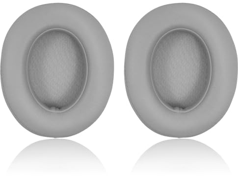 Replacement Ear Pads for Beats Studio 2 & Studio 3 Wired & Wireless Headphones, Replacement EarPads Cushions Headphones Covers with Memory Noise Isolation Foam Softer Leather-Grey