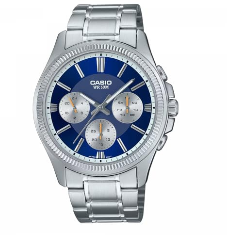 Casio Collection Uhr MTP-1375PD-2A1VEF aus Edelstahl