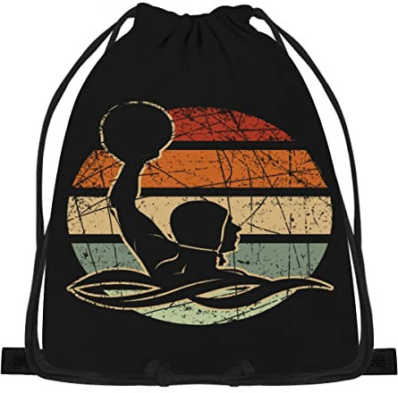 Wasserball, Sport, Früher Rucksack Mit Kordelzug Sportrucksack Moderne Daypack Für Schwimmen Freizeit Strand