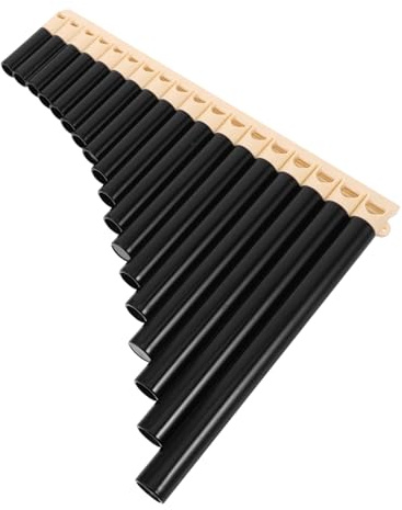 TOYANDONA Panflöte für Anfänger aus Abs 16 Rohre Traditionelles Chinesisches Instrument für Unterricht Schulorchester und Lernende