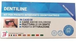 2 Kit odontoiatrico per fratture o perdita di otturazioni - Confezione da 2 pezzi