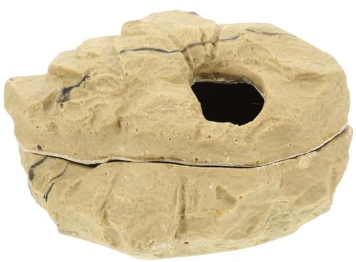 Peaux de reptiles en peau de serpent et cachette de lézard grande cachette robuste pour petits lézards rampants