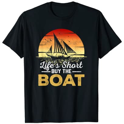 Lustiges Design Segeln Segler Bootssegeln Wind T-Shirt