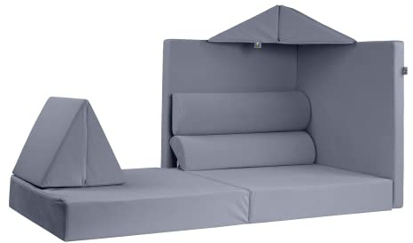 KETTLER Spielsofa KREATY | Mehrere Bausteine | Spielen & Entspannen (Grau)