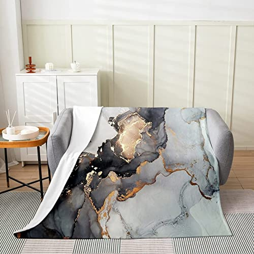 okoikfc Kuscheldecke Flauschig 220x240 cm 3D Marmor Decke Fleecedecke - Wohndecke, Sofadecke XXL, Decke Couch Blanket, Kuscheldecke Große, Sofa überwurfdecke