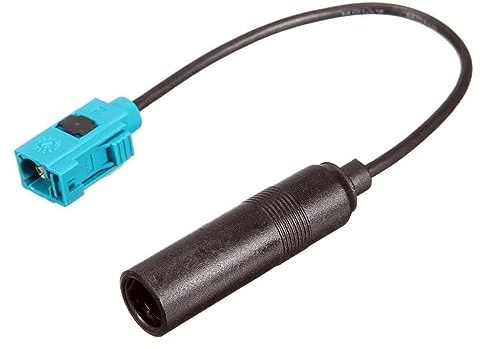 Audioproject A432 - Autoradio Antennenadapter Fakra - DIN Buchse Kabel kompatibel für Audi VW Seat Skoda Opel Ford Dacia BMW E46 Auto Radio Antenne Adapter Kabel