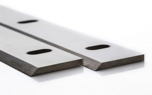 TOREX TOOLS HSS 60 Rockwell Hobelmesser, 260 mm x 25 mm x 3 mm, Nachschärfbar, für Holz, Industriell, 2 Stück (1 Satz)