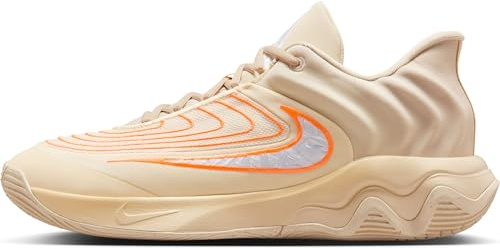 Nike Herren Giannis Immortality 4 Basketballschuh, Lt Khaki/White-Alabaster-Total Orange, 45 EU