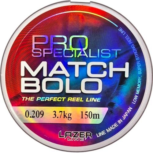 LAZER LINE Monofil Angelschnur 150m DIA0,209mm Test 3,7kg - Kupferrotbraun | Vorfachschnur für Hecht Zander Barsch Forelle Karpfen Rig - Monofilament Angelsehne - Nylonfaden Vorfach - Angeln Schnur