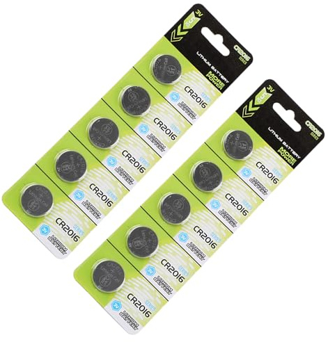 Piles bouton CR2016 au lithium 3 V tension stable de sortie piles CR2016 pour piles d'alimentation LED et gadgets