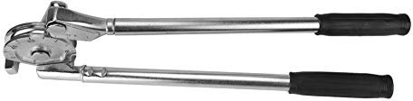 Rohrbieger, 180° Hand-Rohrbieger, Biegewerkzeug für Kupfer-, Aluminium- und Stahlrohre, Einfaches und Präzises Biegen, Stark und Robust, Biegt Schläuche, Kupferrohre, (250 mm 1/2