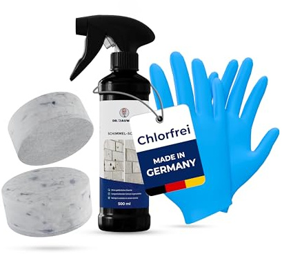 Dr. Rauwald Schimmelschutz – Effektiv für Bad, Fugen, Silikon & Wände – Geruchsfrei & sicher für Allergiker – Ideal gegen Schimmel – Made in Germany – 500 ml