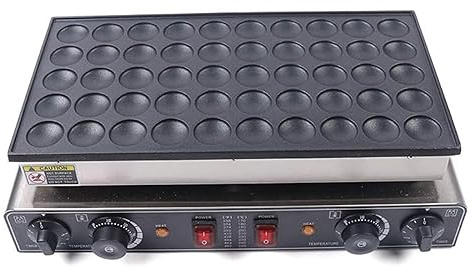 Mini máquina holandesa para panqueques, máquina eléctrica antiadherente para panadería, hogar, cocina, restaurante, snack bar