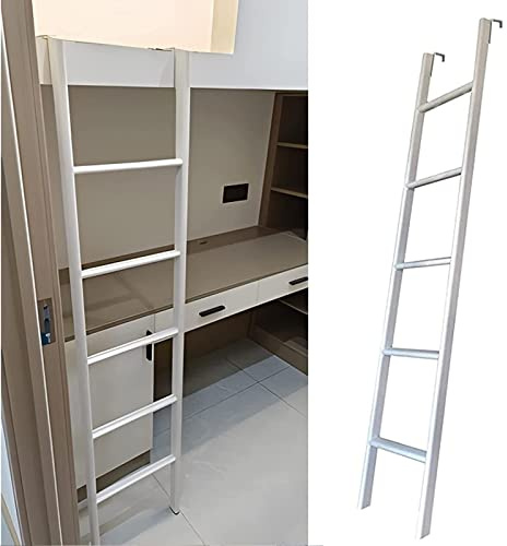 Échelle de lit superposé en métal Uniquement, échelle de montée pour lit de Camping-Car, Caravane, dortoir, Mezzanine, escabeau Peu encombrant pour Maison, Caravane (coul