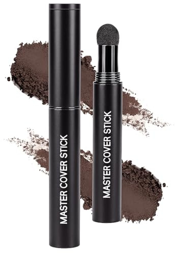 Root Touch Up- Instant Root Cover Up Stick - Dark Hair Dye Powder Semi-Permanent Hair Cover Waterproof Long Lasting Grey Coverage Hairline Color Concealer (03#coffee)