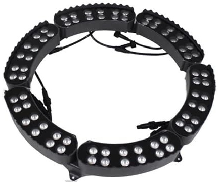 CYHTYM Luce per esterni da giardino a forma di palma, faretto LED da giardino DC24V, luce bianca calda 3000K, decorazione per prato(Warm Light Lamp,6 SETS)