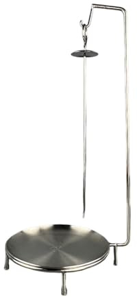 Ailan Percha versátil para kebabs, soporte para brochetas, parrilla para barbacoa, soporte vertical para cocinar pescado, salchichas, pollo, kebabs y aves, parrilla vertical para pescado y salchichas.