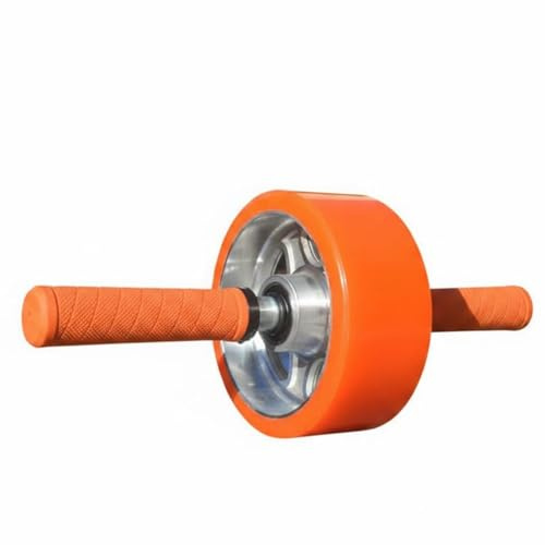 Xgdsnly Bauchmuskelroller Orange Bauchroller Doppellager Bauchtrainer für zu Hause