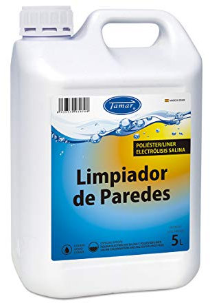 Tamar Limpiador de Paredes y Linea de flotación Especial Poliester/Liner y Electrólisis Salina, 5L