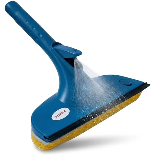 HASGRO Insecto - Limpiador con pulverizador (2 en 1) – Esponja para insectos y limpiaparabrisas con depósito de agua integrado y función de pulverización
