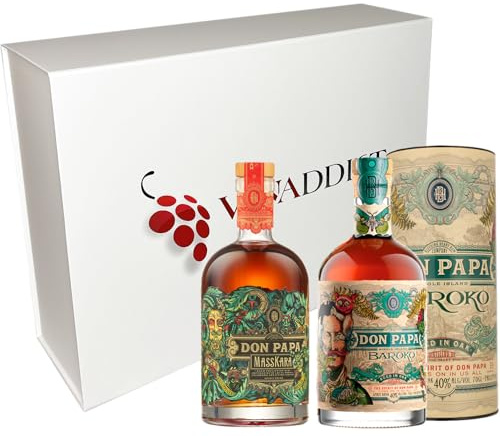 Coffret Rhums Vinaddict Nouveautés Don Papa - Baroko et Don Papa Masskara