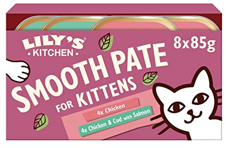 Lily's Kitchen Smooth Paté Selection Complete Kitten Food 8 x 85g