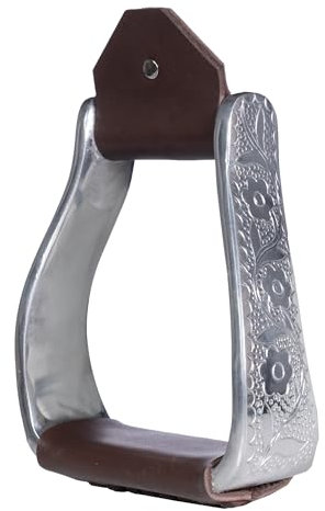HKM Westernsteigbügel-13742 Westernsteigbügel Dunkelbraun One Size