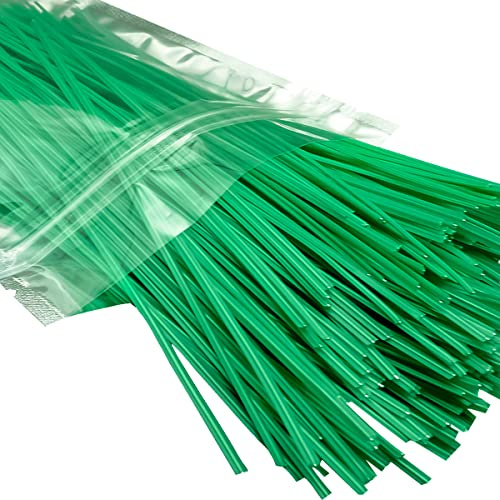 VVFLED 300 Stück 15 cm Twist-Bänder für Kletterpflanzen, Sandwichbeutelbinder, Brotbinder, Twisty Ties, wiederverwendbare Kabel, Kordeln, Twist-Binder, für Garten, Zuhause, Büro, breite Verwendung,
