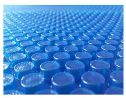 Solarfolie blau 400my Oval 5,50 x 3,70m