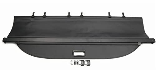 ARQRAY Für Ford Für Explorer 2011 2012 2013 2014 2015 2016 2017 2018 Auto Kofferraum Gepäckraumabdeckung Sicherheitsschild Schatten Schwarz Gepäck Sonnenschutz Rollo