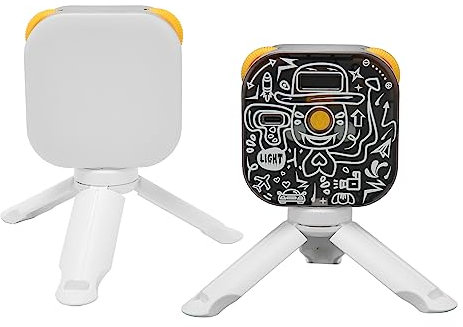 RGB-LED-Videoleuchte, 2000 MAh Wiederaufladbare Kameraleuchte, Tragbare Clip-on-Fotobeleuchtung mit Stativ, 3 Kaltschuhe, CRI 95+ 2500–9900 K Dimmbare Panel-Lampe