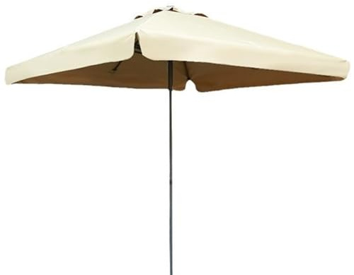 Habrur Parasol Balcon Parasol Plage Parasol Parasol Parasol Extérieur pour Jardin Terrasse Piscine Patio sans Base Parasol de Jardin Exterieur(Beige)