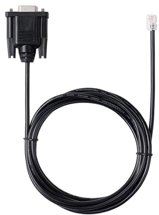 Hwmsza TLS2200 Printer Cable DB9 RS232 Serial to RJ22 Adapter Cable PC to Printer Cable TLS2200 PC(2.98m)