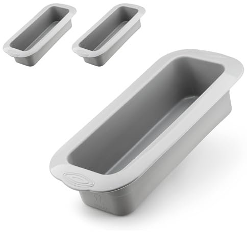 Backefix Moule à pain en silicone de 2x 32 cm - Grand moule à pain original - Peut également être utilisé comme moule à gâteau Adapté à un usage alimentaire et respectueux de l'environnement