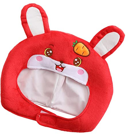 ERINGOGO Plüsch Hase Kostümhut Mit Langen Ohren Verstellbar Für Karneval Ostern Und Cosplay Geeignet Für Erwachsene Bequem Und Warm Für Lustige Fotos