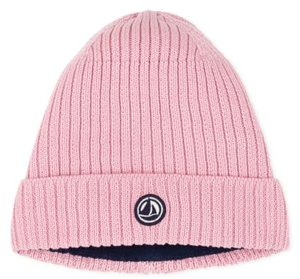 Petit Bateau Barnmössa i fleece fodrad, Charm, 4 ans