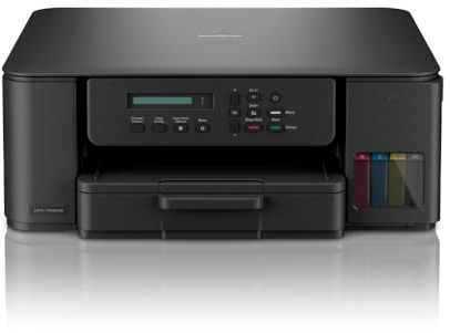 Brother DCP-T580DW Wireless, A4 Inkjet Printer | Tankbenefit | 3-in-1 (Print/Copy/Scan) | Wi-Fi/USB 2.0 | A4 | 2-Sided Print | Photos | Inks Included | UK Plug