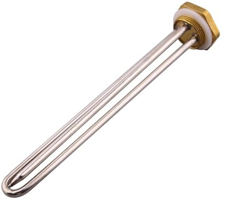 48 V Mit Thermostat, Rohrförmiges Gleichstrom-Heizelement Aus Edelstahl SUS304, 250 W/1000 W, DN32, Tauchsieder For Wasser(1pcs,250W)