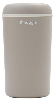 Shnuggle Cestino per pannolini Eco-Touch (Secchio per pannolini) | Sistema di smaltimento dei pannolini ecologico | Nessuna costosa ricarica – Utilizzare qualsiasi borsa | Chiusura a doppia tenuta |