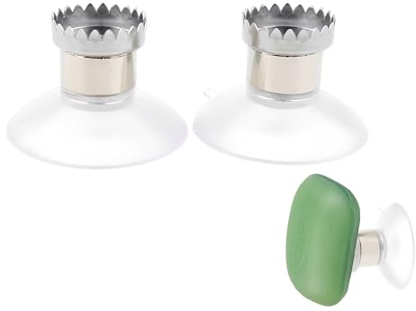 2 StüCk Seifenhalter Magnet, SpritzschutzgeschüTzt (Größe：1,61 X 1,18 Zoll | Seifenhalter Dusche,Soap Holder Mit SaugnäPfen, Keine Bohrung Erforderlich, Geeignet FüR DuschräUme, Fliesen Und GlasfläChen.