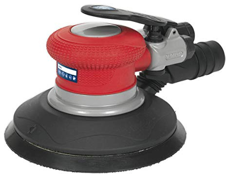 Sealey Gsa05 Air Palm Random Orbital Sander ?150Mm Dust-Free