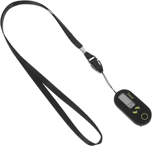 3D Pedometers for Walking Besportble Step Counter with Clip Lanyard for Men Women Older Elders Fitness